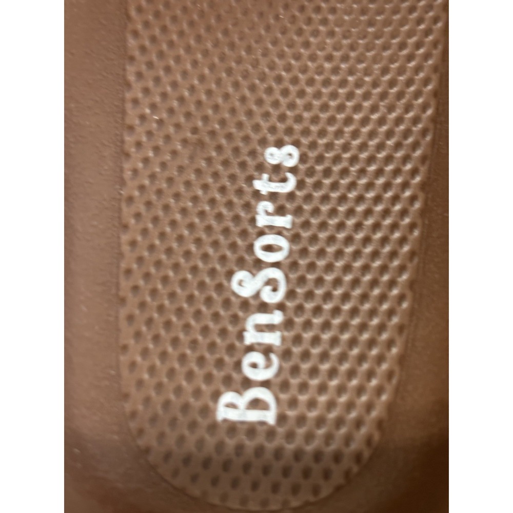 BenSorts Womens Brown Double Buckle Slide Sandals Flat US 8.5-9 EU 39-40 - Picture 9 of 13